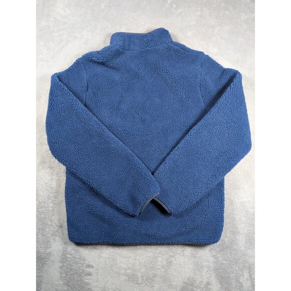 Alpine Design Mens Jacket Size Small Blue Sherpa Teddy Outdoor Camp Cabin Soft - Picture 14 of 15